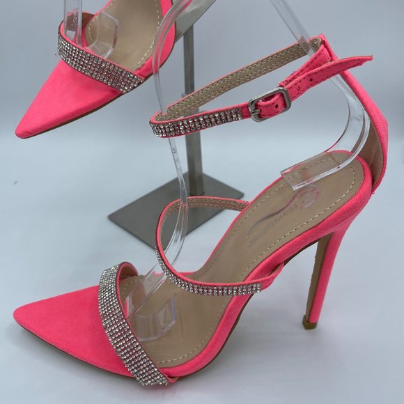 Shoes - "Bling Barbie" Pink heels